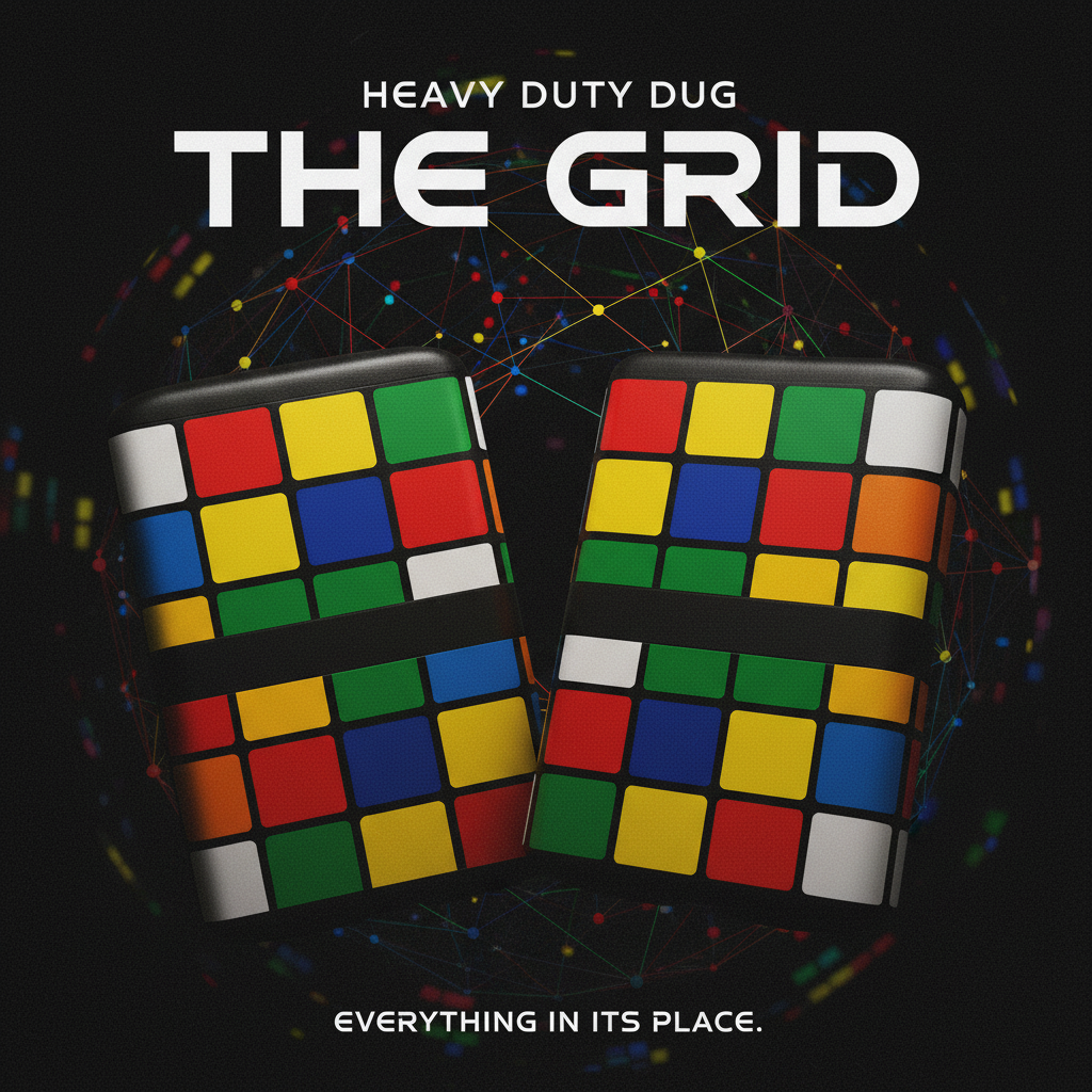 Heavy Duty Dug | RUBIX CUBE | Crushproof Pocket Vault