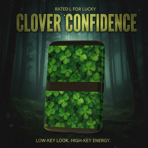 Heavy Duty Dug | 4 LEAF CLOVER | Crush Proof pocket vault