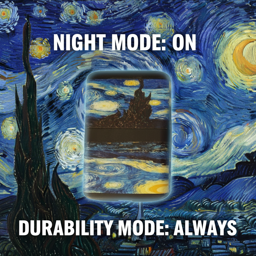 Heavy Duty Dug | Starry Nights Travel Case | Crush Proof pocket vault